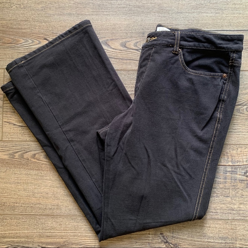 ColdWater Creek Natural Fit EUC Jeans Black Sz P12